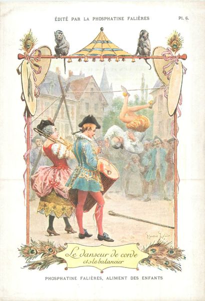 24 CHROMOS : Phosphatine Falières-Fables/Poésies...