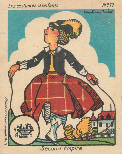 83 CHROMOS : La Phosphatine Falières. « 1-Le...