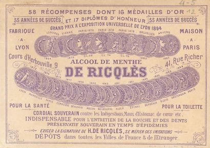 58 CHROMOS & CARTES POSTALES RICQLES : Les...
