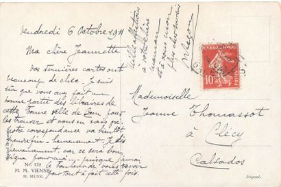 159 CARTES POSTALES FANTAISIES : M.M Vienne,...