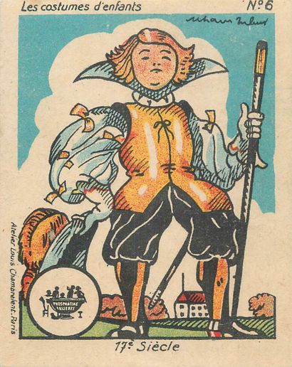 83 CHROMOS : La Phosphatine Falières. « 1-Le...