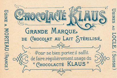 45 CHROMOS : Chocolats et Cacaos-Divers Formats....