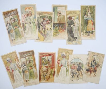 10 CHROMOS - SYSTEME - AU BON MARCHE : Goossens...