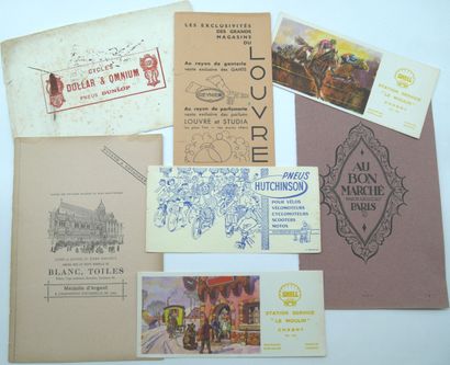 BUVARDS.
50-Divers Établissements & Thèmes.
Dissolution...