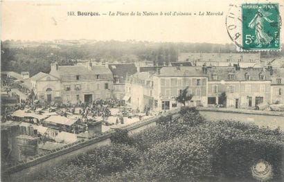 6 CARTES POSTALES LES MARCHES : Sélection....
