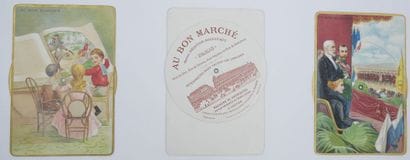 3 CHROMOS - SYSTEME - AU BON MARCHE : BARRET/7-Vues...