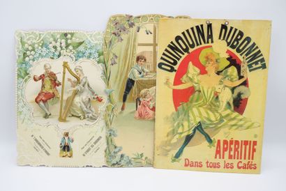 74 PAPIERS DIVERS : 2-Lettres manuscrites...