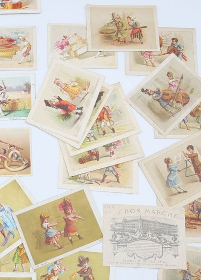 87 CHROMOS - AU BON MARCHE - EDITEUR APPEL...