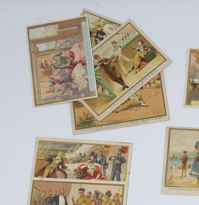 68 CHROMOS RICQLES : 16-Scènes Diverses-légende...