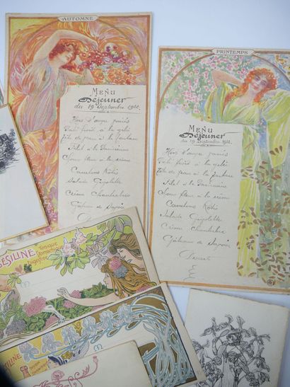 27 Menus : Divers-Divers Formats. 1-Couple...