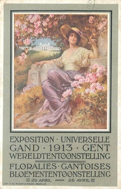 75 CARTES POSTALES BELGIQUE : Expositions...