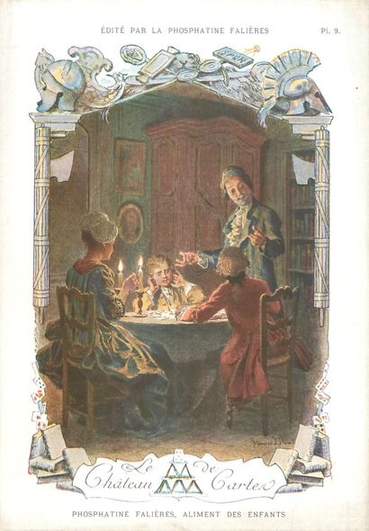 24 CHROMOS : Phosphatine Falières-Fables/Poésies...