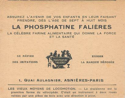 83 CHROMOS : La Phosphatine Falières. « 1-Le...
