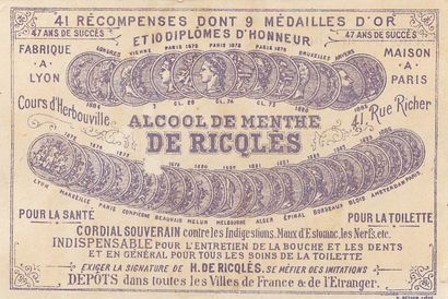 30 CHROMOS RICQLES : Métiers & Industries....