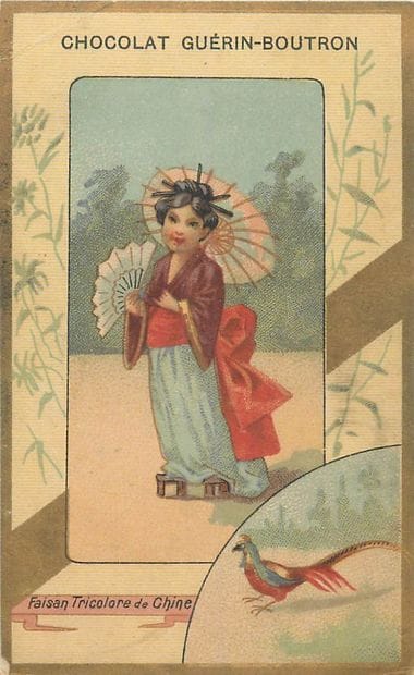 57 Chromos - Chocolat Guérin-Boutron.
Bordure...