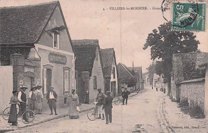 7 CARTES POSTALES COMMERCES : Hôtels-Restaurants-Cafés...