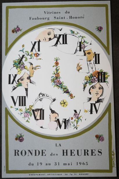 AFFICHES. Ensemble de 3 Affiches.
Vitrines...