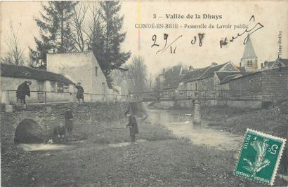 32 CARTES POSTALES AISNE : Villes, qqs villages,...