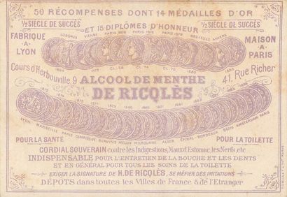 58 CHROMOS & CARTES POSTALES RICQLES : Les...