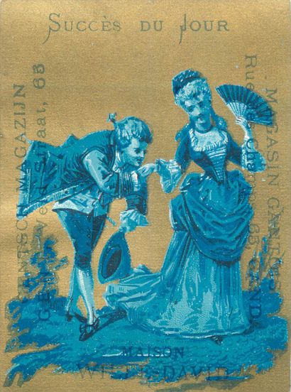 64 CHROMOS : Magasins. « L.Calvet Amiens-Enfants...