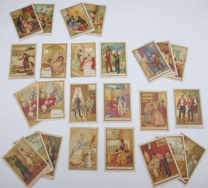 68 CHROMOS RICQLES : 16-Scènes Diverses-légende...