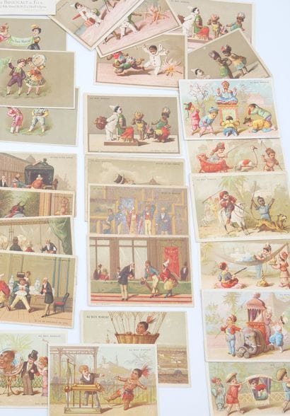 192 CHROMOS - AU BON MARCHE - EDITEUR TESTU...
