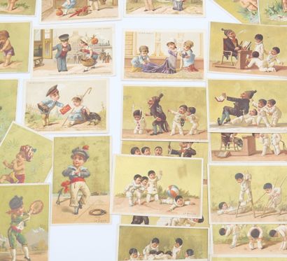 192 CHROMOS - AU BON MARCHE - EDITEUR TESTU...