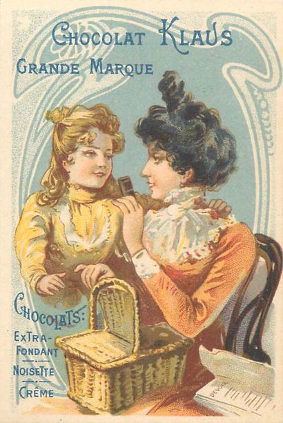 45 CHROMOS : Chocolats et Cacaos-Divers Formats....