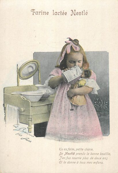 47 CHROMOS : Alimentaire - Divers. « 1-Etiquette-Quinquina...