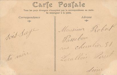 21 CARTES POSTALES SCENES & TYPES : Divers....