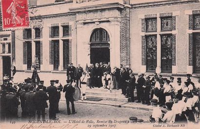 6 CARTES POSTALES FETES, FOIRES & COMICES...