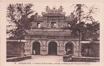 139 CARTES POSTALES INDOCHINE : 111cp-Annam-Collection...
