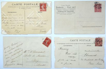 26 CARTES POSTALES FANTAISIES : Petite Sélection....