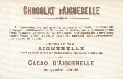57 CHROMOS : Chocolaterie D'Aiguebelle. «...