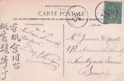 11 CARTES POSTALES INDOCHINE : Métiers autour...