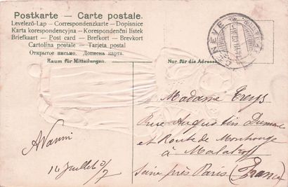 12 CARTES POSTALES SUISSE : Costumes de divers...