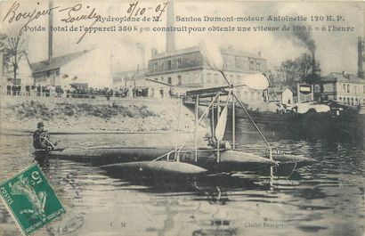 38 CARTES POSTALES LOCOMOTION AERIENNE :...