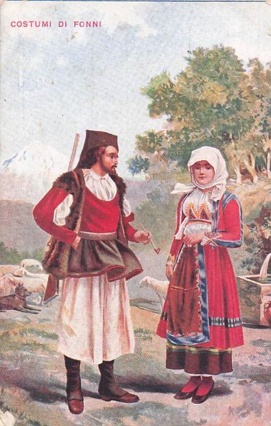29 CARTES POSTALES ITALIE : Types & Costumes...