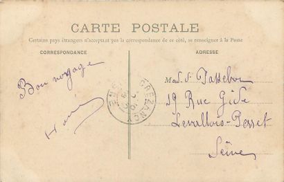 9 CARTES POSTALES GARES & TRAINS : Petite...