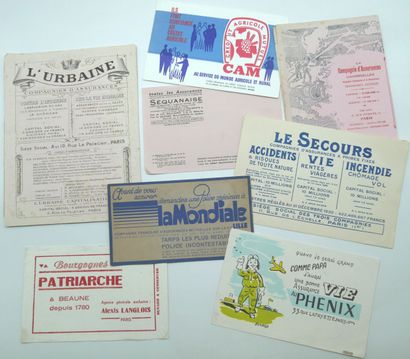 BUVARDS.
15-Banque et Assurances.
Crédit...