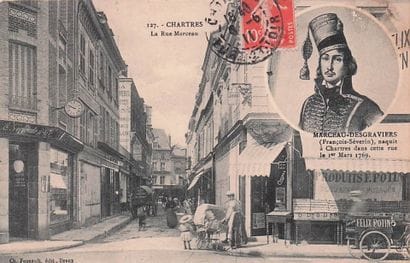 7 CARTES POSTALES COMMERCES : Alimentaire...