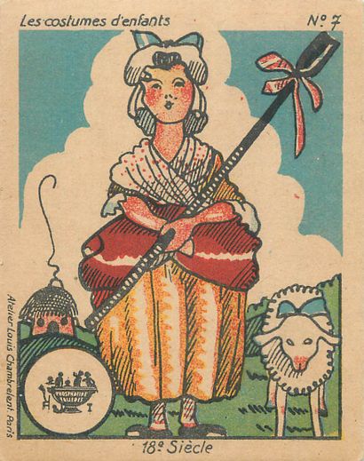 83 CHROMOS : La Phosphatine Falières. « 1-Le...