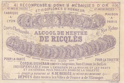 30 CHROMOS RICQLES : Métiers & Industries....