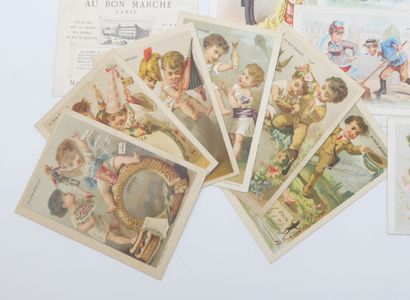 87 CHROMOS - AU BON MARCHE - EDITEUR APPEL...