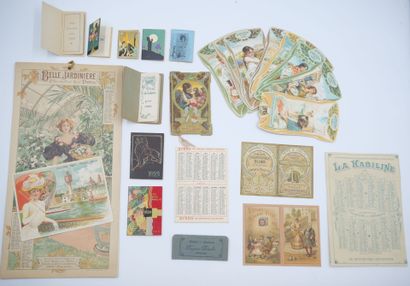 42 CALENDRIERS & AGENDAS DE SAC : « 1-Calendrier...
