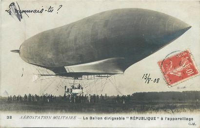 38 CARTES POSTALES LOCOMOTION AERIENNE :...