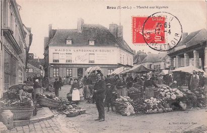 10 CARTES POSTALES MARCHÉS : A Thèmes - Sélection...