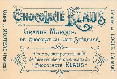 45 CHROMOS : Chocolats et Cacaos-Divers Formats....