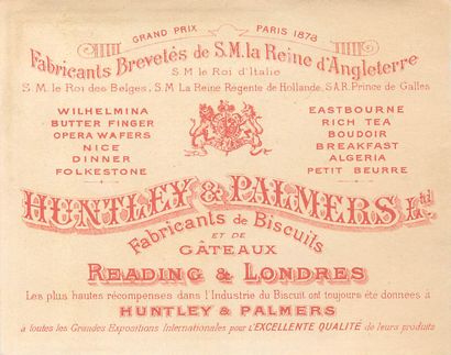 55 CHROMOS : Huntley & Palmers Biscuits....