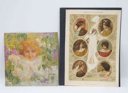 74 PAPIERS DIVERS : 2-Lettres manuscrites...